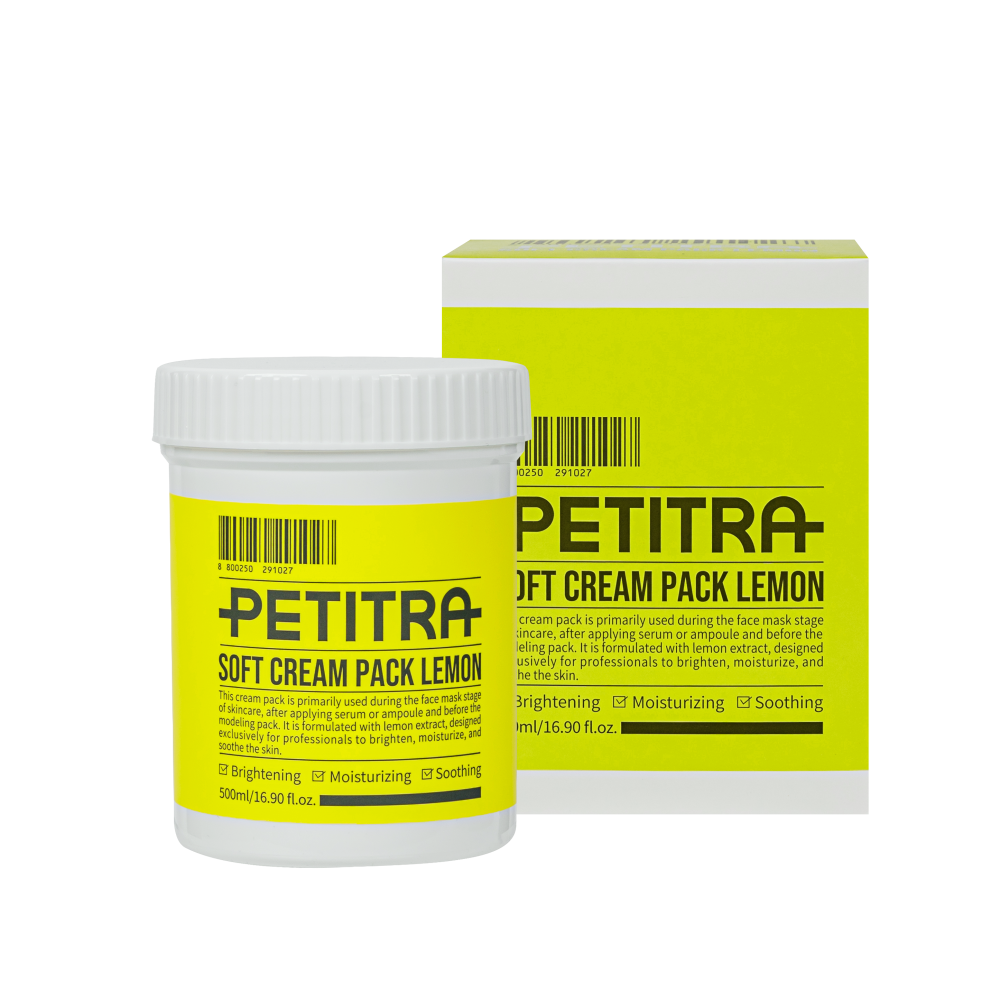 Soft cream pack lemon