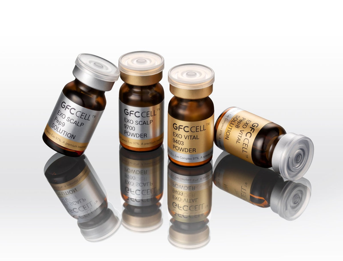 GFCCELL Exo Scalp Kit - Leuco-Exo Hair Growth Booster (5 powder + 5 solution vials)