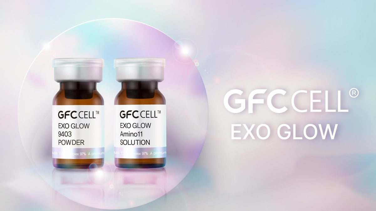 GFCCELL Exo Glow Kit - Milk Exosome Brightening Booster (5 powder + 5 solution vials)
