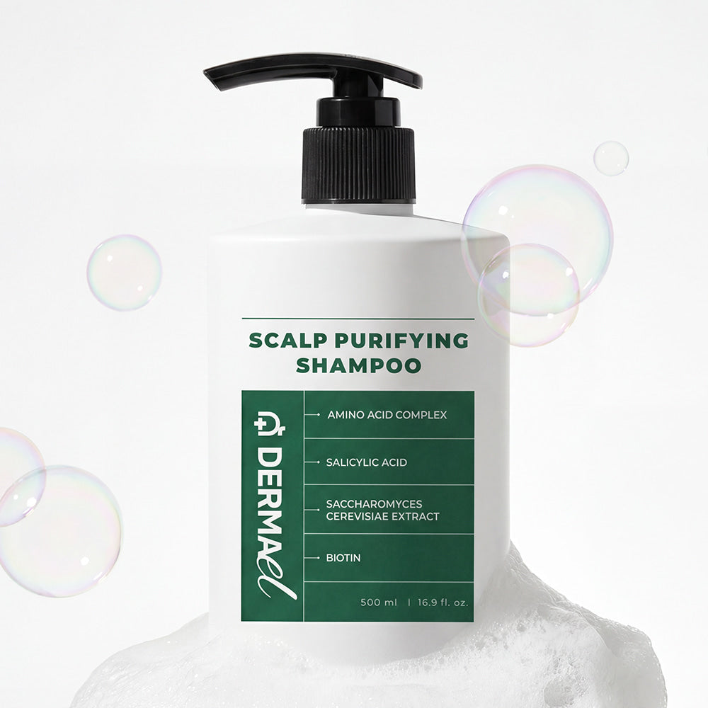 DERMAEL Scalp Purifying Shampoo (500 ml) - 2