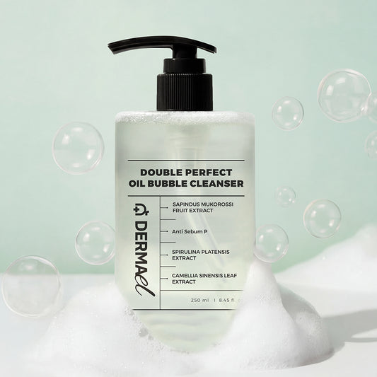 DERMAEL Double Perfect Oil Bubble Cleanser (250 ml)