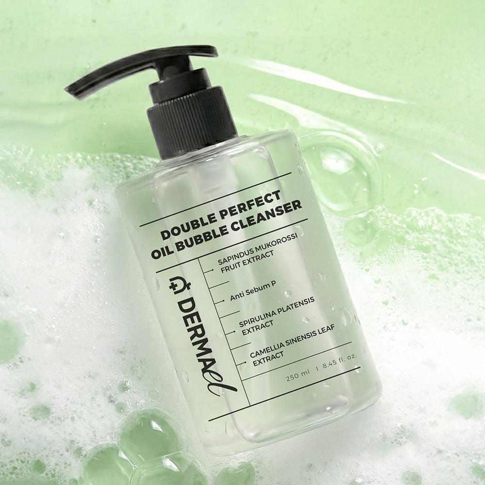 DERMAEL Double Perfect Oil Bubble Cleanser (250 ml) - 2